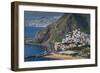 Spain, Canary Islands, Tenerife, San Andres, Elevated View-Walter Bibikow-Framed Photographic Print