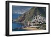 Spain, Canary Islands, Tenerife, San Andres, Elevated View-Walter Bibikow-Framed Photographic Print