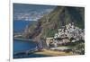 Spain, Canary Islands, Tenerife, San Andres, Elevated View-Walter Bibikow-Framed Premium Photographic Print