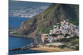 Spain, Canary Islands, Tenerife, San Andres, Elevated View-Walter Bibikow-Mounted Premium Photographic Print