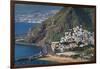 Spain, Canary Islands, Tenerife, San Andres, Elevated View-Walter Bibikow-Framed Photographic Print