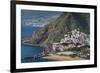 Spain, Canary Islands, Tenerife, San Andres, Elevated View-Walter Bibikow-Framed Photographic Print