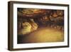 Spain, Cantabria, Santander Surroundings, Altamira Cave, Upper Paleolithic Cave Paintings-null-Framed Giclee Print