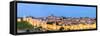 Spain, Castile and Leon, Avila. Fortified Walls around the Old City-Matteo Colombo-Framed Stretched Canvas