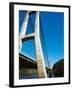 Spain. Castile and Leon. Cable-Stayed Bridge over the Barrios De Luna Reservoir-null-Framed Giclee Print