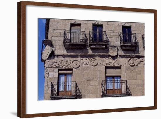 Spain, Castile and Leon, Ciudad Rodrigo, Marquis of Cerralbo Palace-null-Framed Giclee Print