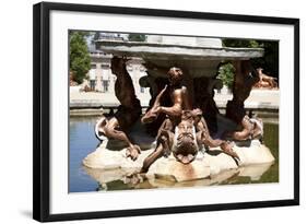 Spain, Castile and Leon, Palace of La Granja de San Ildefonso, Fountain of Three Graces.-Samuel Magal-Framed Photographic Print