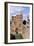 Spain, Castile and Leon, Ponferrada, Ruins of Knights Templar Castle-null-Framed Giclee Print