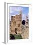 Spain, Castile and Leon, Ponferrada, Ruins of Knights Templar Castle-null-Framed Giclee Print