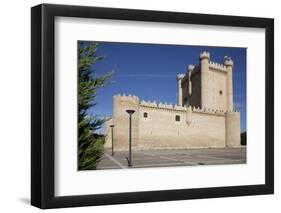 Spain, Castile and Leon, Province of Valladolid, Fuensaldana, Fuensaldana Castle,  Eastern Side-Samuel Magal-Framed Photographic Print