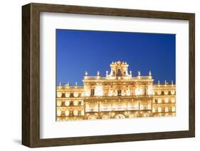 Spain, Castile and Leon, Salamanca. Plaza Mayor-Matteo Colombo-Framed Photographic Print