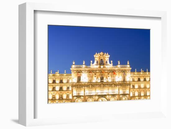 Spain, Castile and Leon, Salamanca. Plaza Mayor-Matteo Colombo-Framed Photographic Print