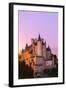 Spain, Castile and Leon, Segovia. the Alcazar and Cathedral at Sunset-Matteo Colombo-Framed Photographic Print