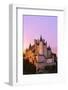 Spain, Castile and Leon, Segovia. the Alcazar and Cathedral at Sunset-Matteo Colombo-Framed Photographic Print