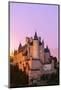 Spain, Castile and Leon, Segovia. the Alcazar and Cathedral at Sunset-Matteo Colombo-Mounted Photographic Print