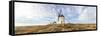 Spain, Castile–La Mancha, Consuegra. Famous Windmills-Matteo Colombo-Framed Stretched Canvas