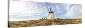 Spain, Castile–La Mancha, Consuegra. Famous Windmills-Matteo Colombo-Stretched Canvas