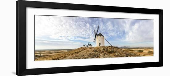 Spain, Castile–La Mancha, Consuegra. Famous Windmills-Matteo Colombo-Framed Photographic Print