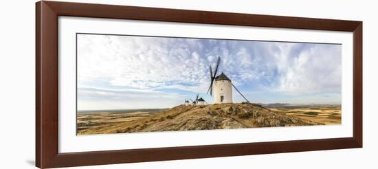 Spain, Castile–La Mancha, Consuegra. Famous Windmills-Matteo Colombo-Framed Photographic Print