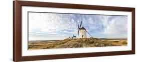 Spain, Castile–La Mancha, Consuegra. Famous Windmills-Matteo Colombo-Framed Photographic Print