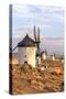 Spain, Castile–La Mancha, Consuegra. Famous Windmills-Matteo Colombo-Stretched Canvas