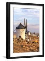 Spain, Castile–La Mancha, Consuegra. Famous Windmills-Matteo Colombo-Framed Photographic Print