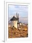 Spain, Castile–La Mancha, Consuegra. Famous Windmills-Matteo Colombo-Framed Photographic Print