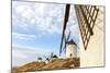 Spain, Castile–La Mancha, Consuegra. Famous Windmills-Matteo Colombo-Mounted Photographic Print