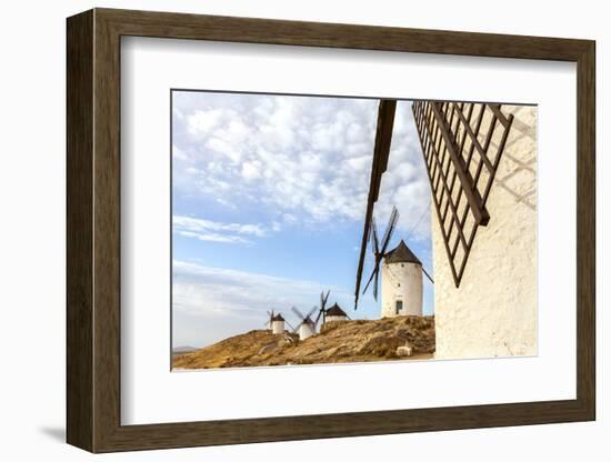 Spain, Castile–La Mancha, Consuegra. Famous Windmills-Matteo Colombo-Framed Photographic Print