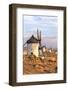 Spain, Castile–La Mancha, Consuegra. Famous Windmills-Matteo Colombo-Framed Photographic Print