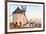 Spain, Castile–La Mancha, Consuegra. Windmills at Sunrise-Matteo Colombo-Framed Photographic Print