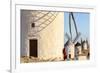 Spain, Castile–La Mancha, Consuegra. Windmills at Sunrise-Matteo Colombo-Framed Photographic Print