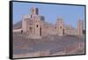 Spain, Castile-La Mancha, Molina De Aragon, Tower of Aragon and Castle of Molina De Aragon-null-Framed Stretched Canvas