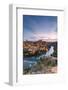 Spain, Castile?La Mancha, Toledo. City and River Tagus at Sunrise, High Angle View-Matteo Colombo-Framed Photographic Print