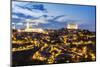 Spain, Castile–La Mancha, Toledo. City with the Cathedral and the Alcazar at Dusk-Matteo Colombo-Mounted Photographic Print
