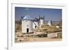 Spain, Castile-La Mancha, Toledo, Consuegra. La Mancha windmills.-Julie Eggers-Framed Photographic Print