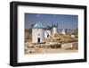 Spain, Castile-La Mancha, Toledo, Consuegra. La Mancha windmills.-Julie Eggers-Framed Photographic Print