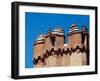 Spain, Castile-Leon, Coca Castle,15th Century, Mudejar Style, Battlements-null-Framed Giclee Print