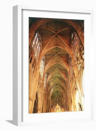 Spain, Castilla Y Leon, Leon Cathedral-null-Framed Giclee Print