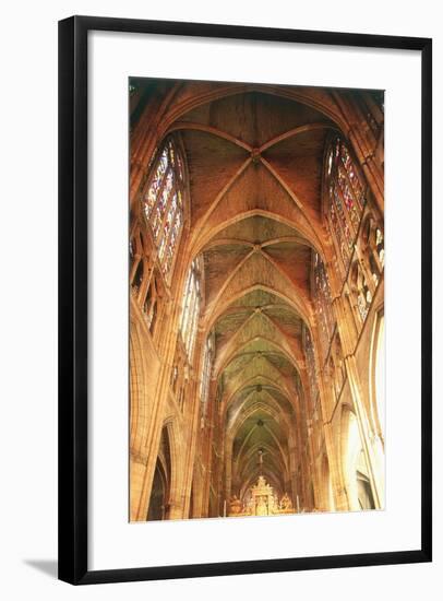 Spain, Castilla Y Leon, Leon Cathedral-null-Framed Giclee Print