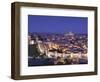 Spain, Castilla Y Leon Region, Avila Province, Avila, Las Murallas, Town Walls, Elevated View-Walter Bibikow-Framed Photographic Print