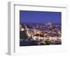 Spain, Castilla Y Leon Region, Avila Province, Avila, Las Murallas, Town Walls, Elevated View-Walter Bibikow-Framed Photographic Print