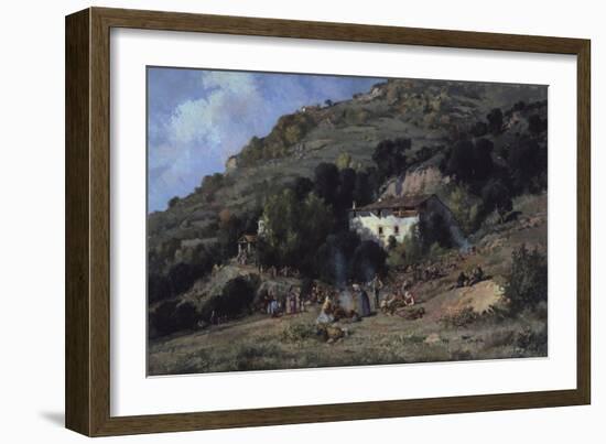 Spain, Catalan Folk Festival-Jose Maria Velasco-Framed Giclee Print