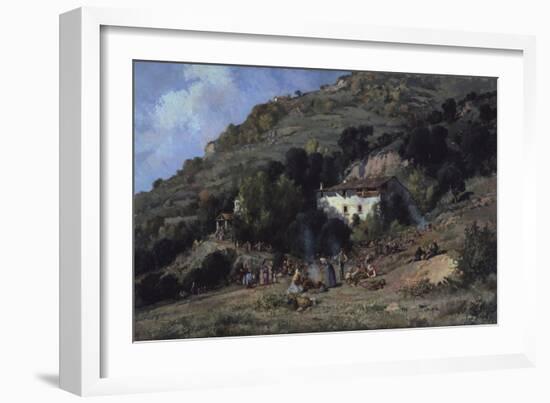 Spain, Catalan Folk Festival-Jose Maria Velasco-Framed Giclee Print