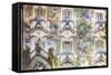 Spain, Catalonia, Barcelona. Casa Batllo, Exterior View at Dusk-Matteo Colombo-Framed Stretched Canvas