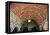 Spain, Catalonia, Caldes De Montbui, Brick Vault of Roman Thermal Baths-null-Framed Stretched Canvas