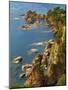 Spain, Catalonia, Costa Brava, Tossa De Mar, Overview of Bay-Shaun Egan-Mounted Photographic Print