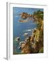 Spain, Catalonia, Costa Brava, Tossa De Mar, Overview of Bay-Shaun Egan-Framed Photographic Print