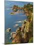 Spain, Catalonia, Costa Brava, Tossa De Mar, Overview of Bay-Shaun Egan-Mounted Photographic Print