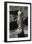 Spain, Catalonia, La Escala, Greek Ampurias, Statue of Asclepius-null-Framed Giclee Print